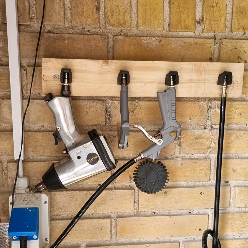 Workshop Tools Organizer - Zestaw 4 uchwytów pneumatycznych do montażu