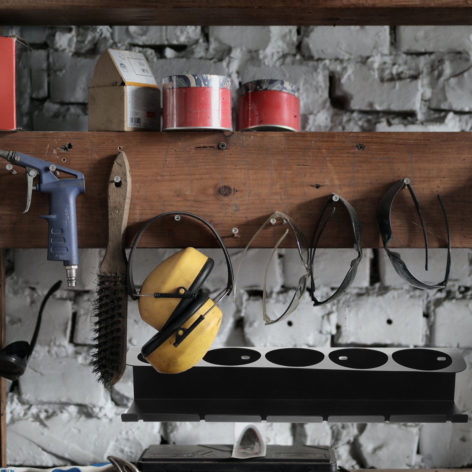 1 zestaw wytrzymałego metalowe – Workshop Tools Organizer recenzja i cena
