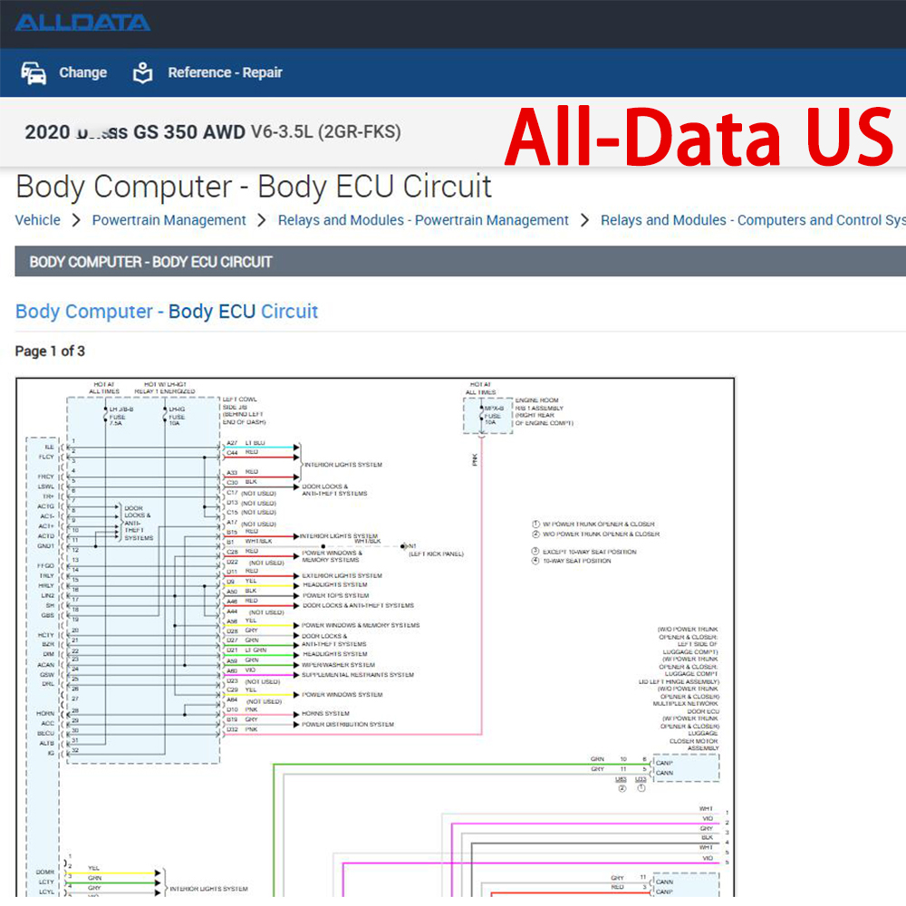 1 rok pełnej wersji Alldata US – Workshop Tools Diagram recenzja i cena