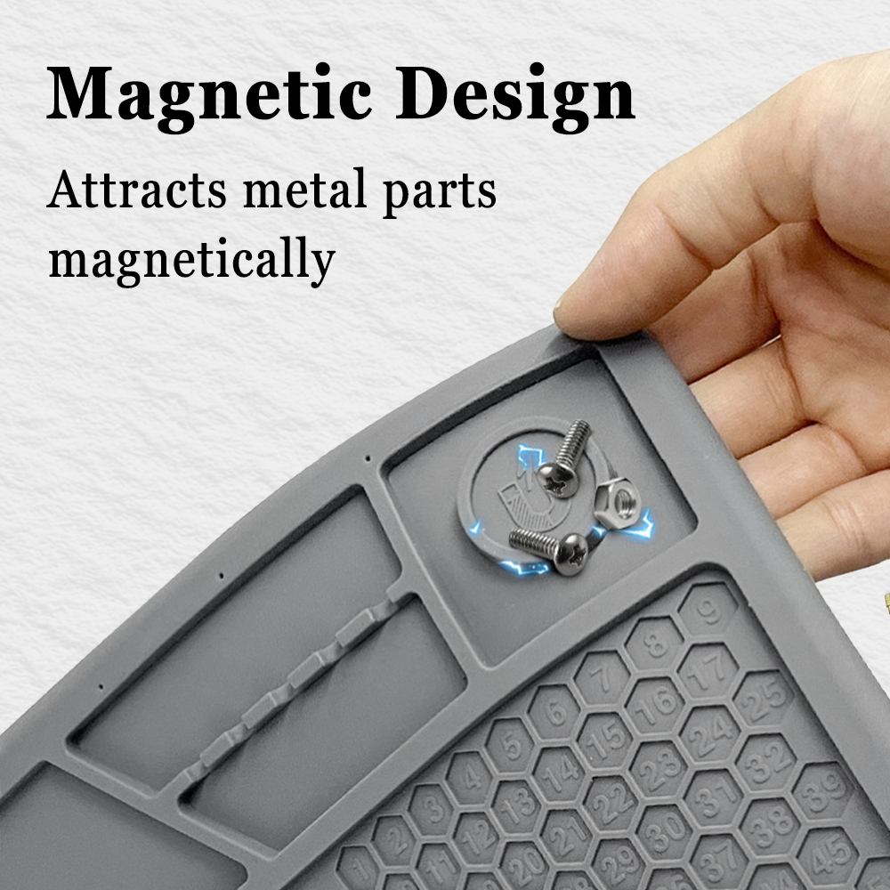 Taktyczna mata do czyszczenia  – Magnetic Parts Tray recenzja i cena