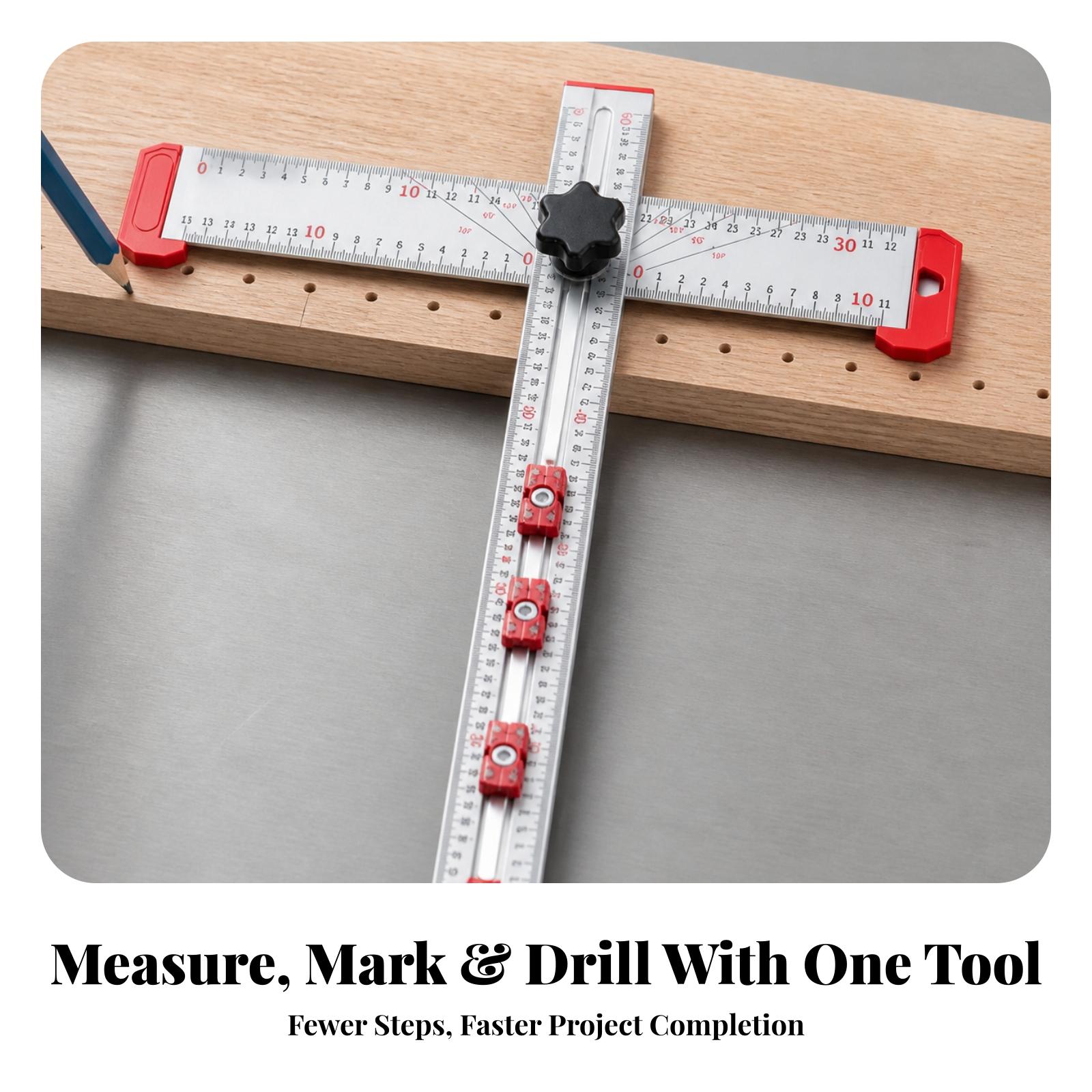 Wielofunkcyjna linijka T z alu – Workshop Marking Tools recenzja i cena